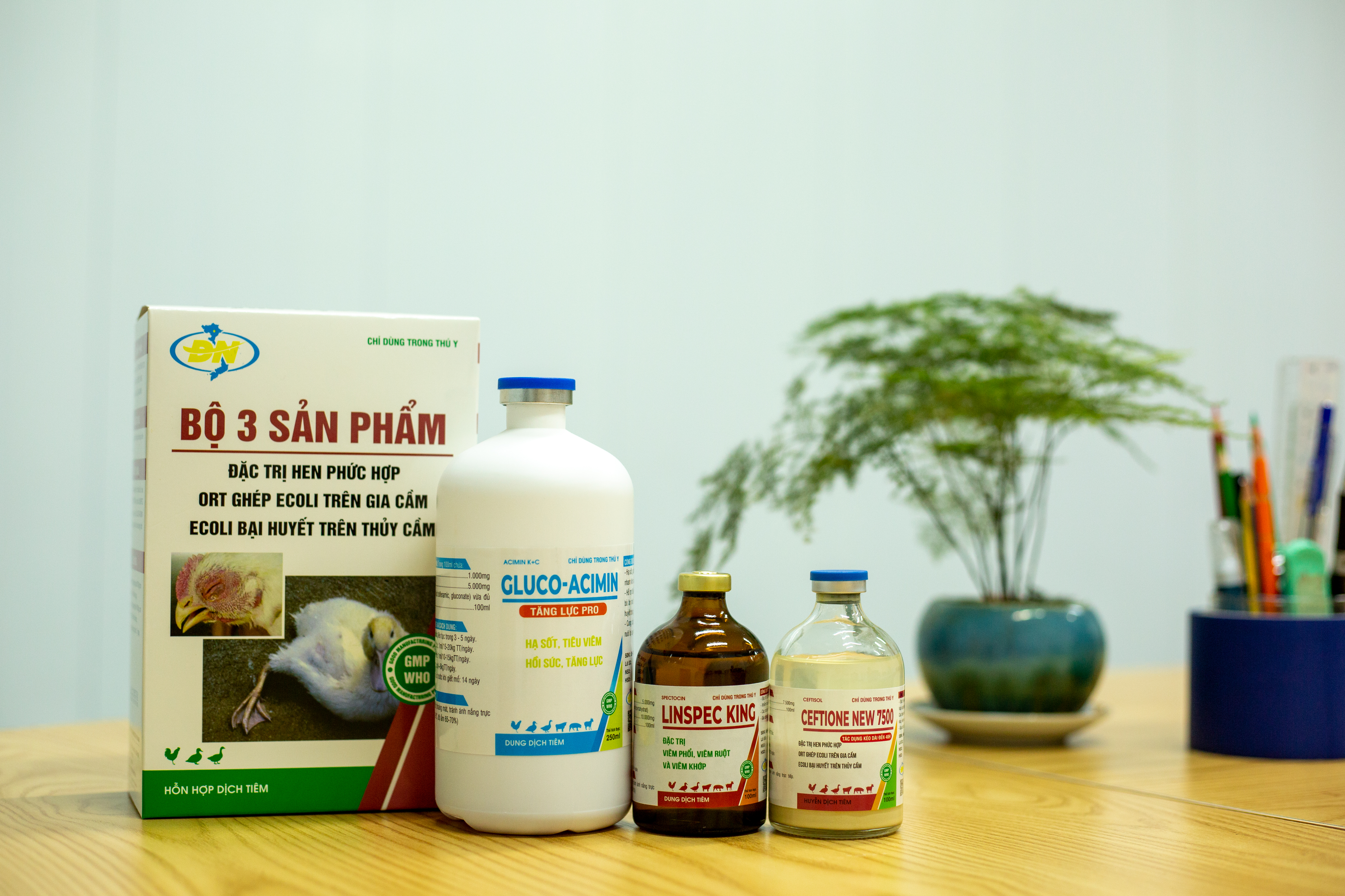Bộ 3 sản phẩm tiêm gà vịt