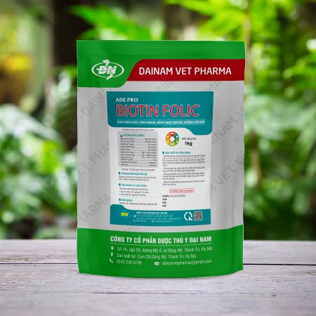 BIOTIN FOLIC - KÍCH THÍCH MỌC LÔNG NHANH, BÓNG MƯỢT, ĐẸP MÃ, CHỐNG CẮN MỔ